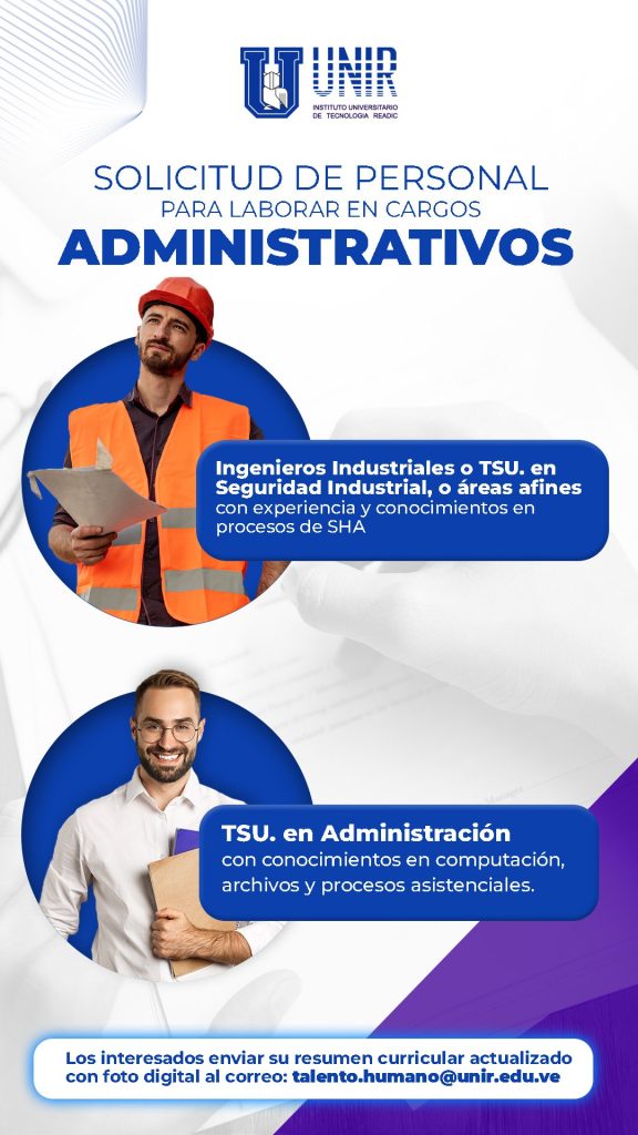 Se buscan postulantes para trabajar en UNIR
